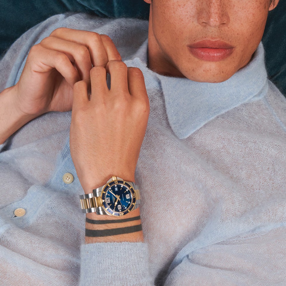  Longines Hydroconquest L3.742.3.96.7 Automatico 41 mm - LONGINES