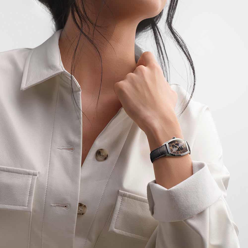  Longines Evidenza L2.142.4.56.2 Automatic 26.00 x 30.60 mm - LONGINES