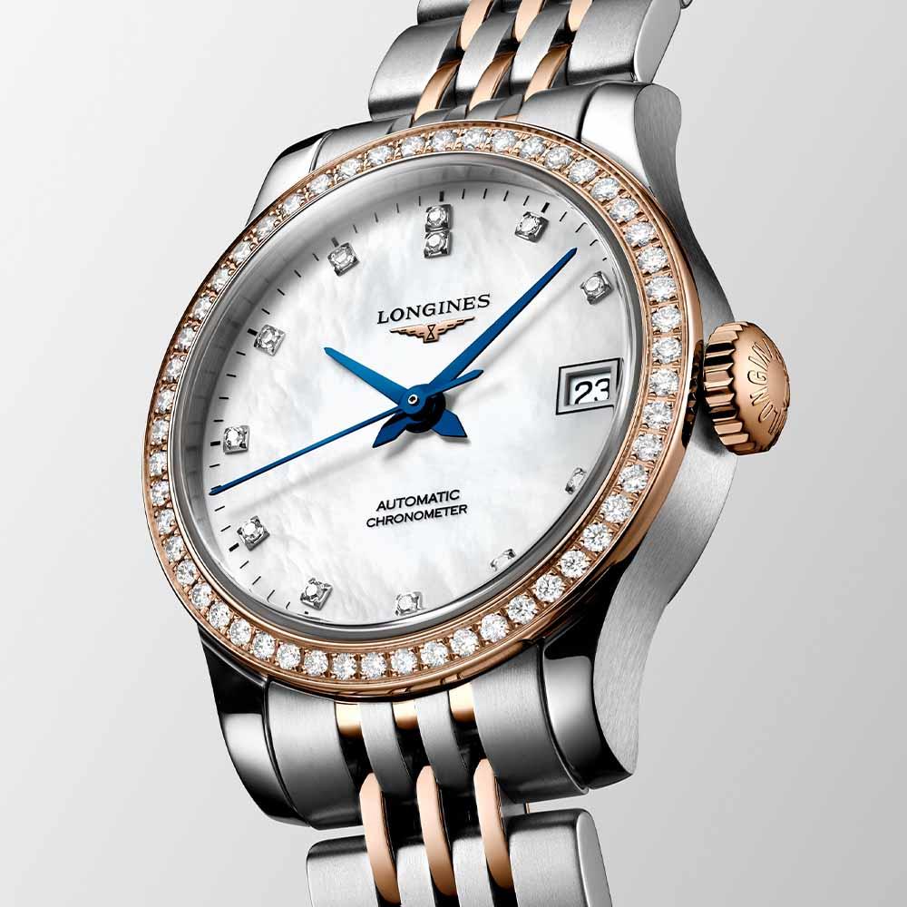  Longines Record L2.320.5.89.7 Automatico 26 mm - LONGINES