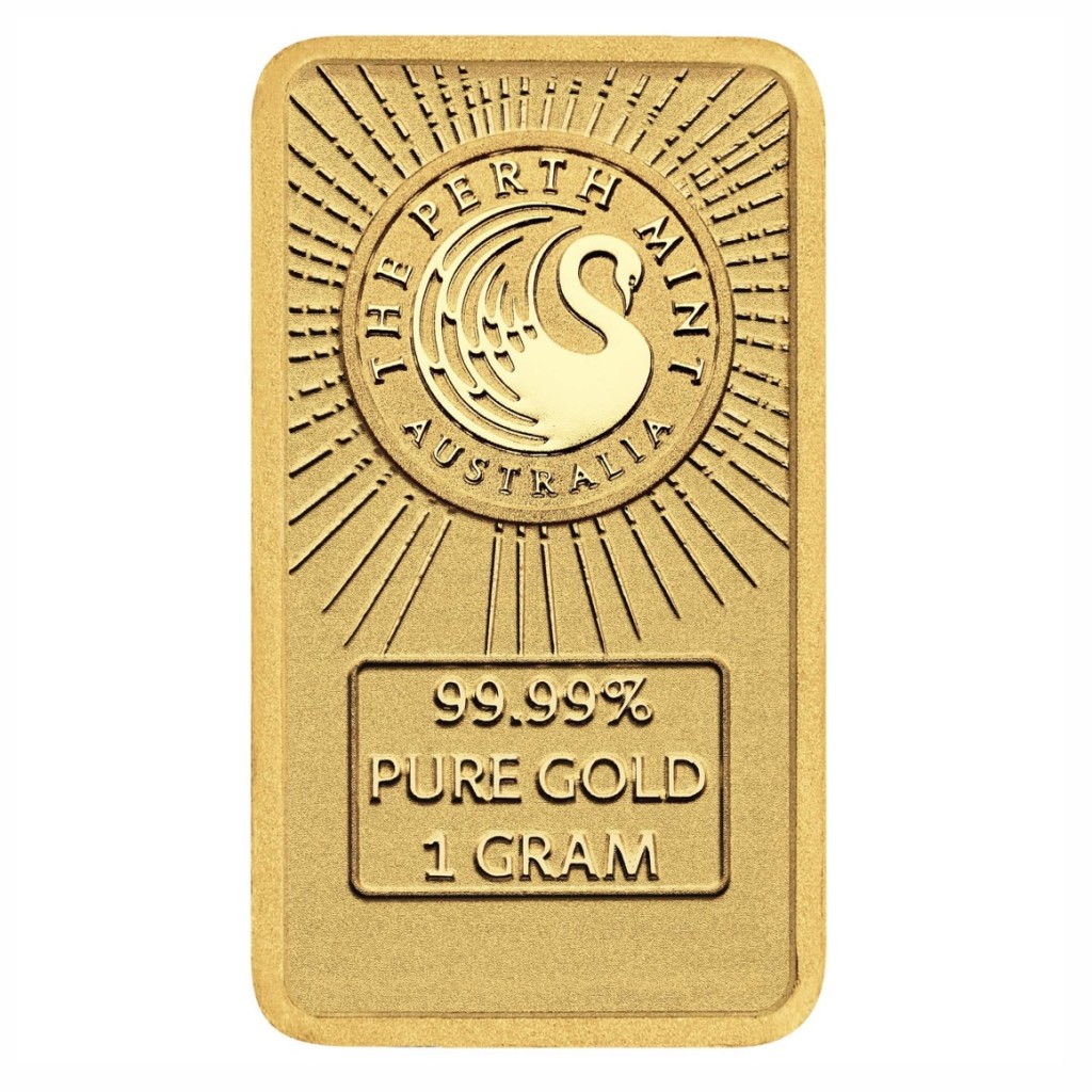  1g Dune Gold Bar - THE PERTH MINT