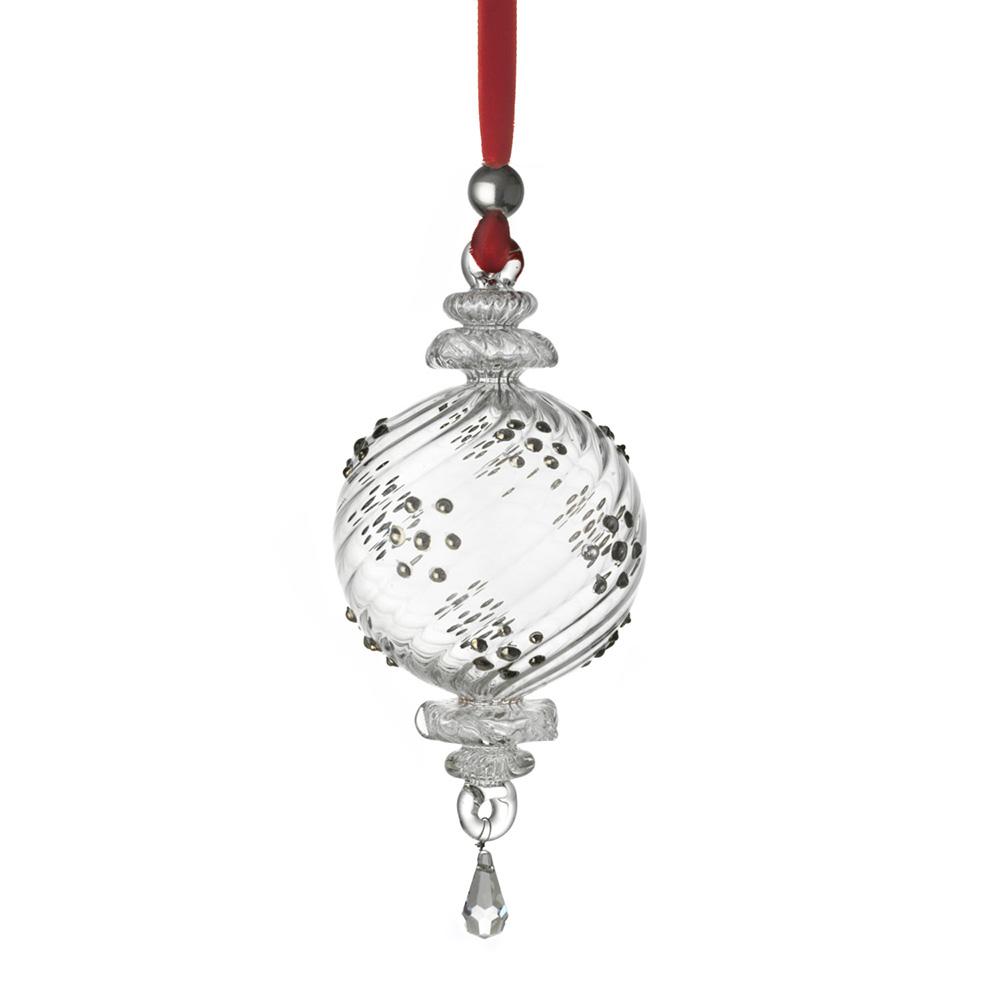 Pallina albero Natale cristallo argento 925 Dogale 51.11.0124 - DOGALE