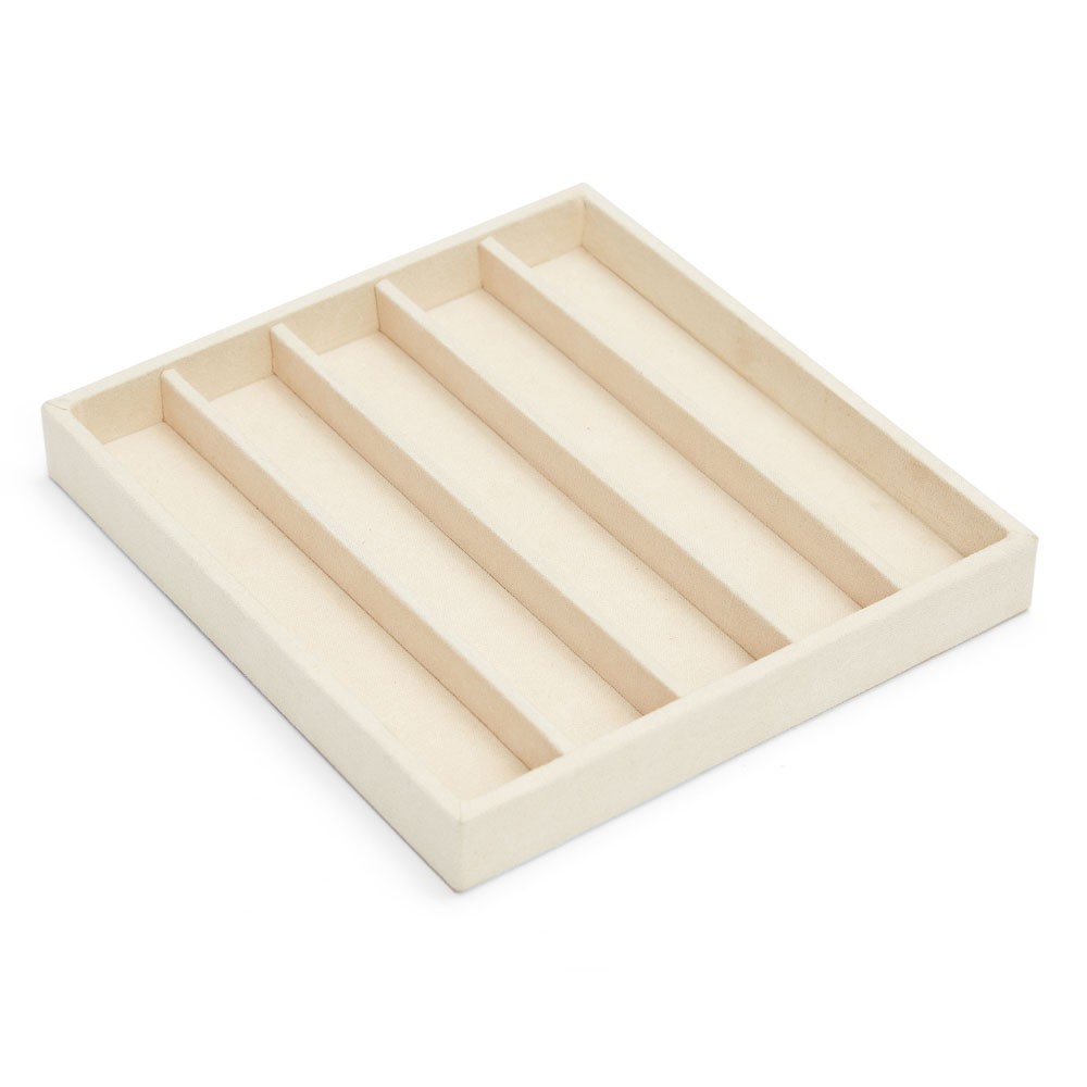 Wolf Vault Half Tray Insert - Necklace - Beige - WOLF