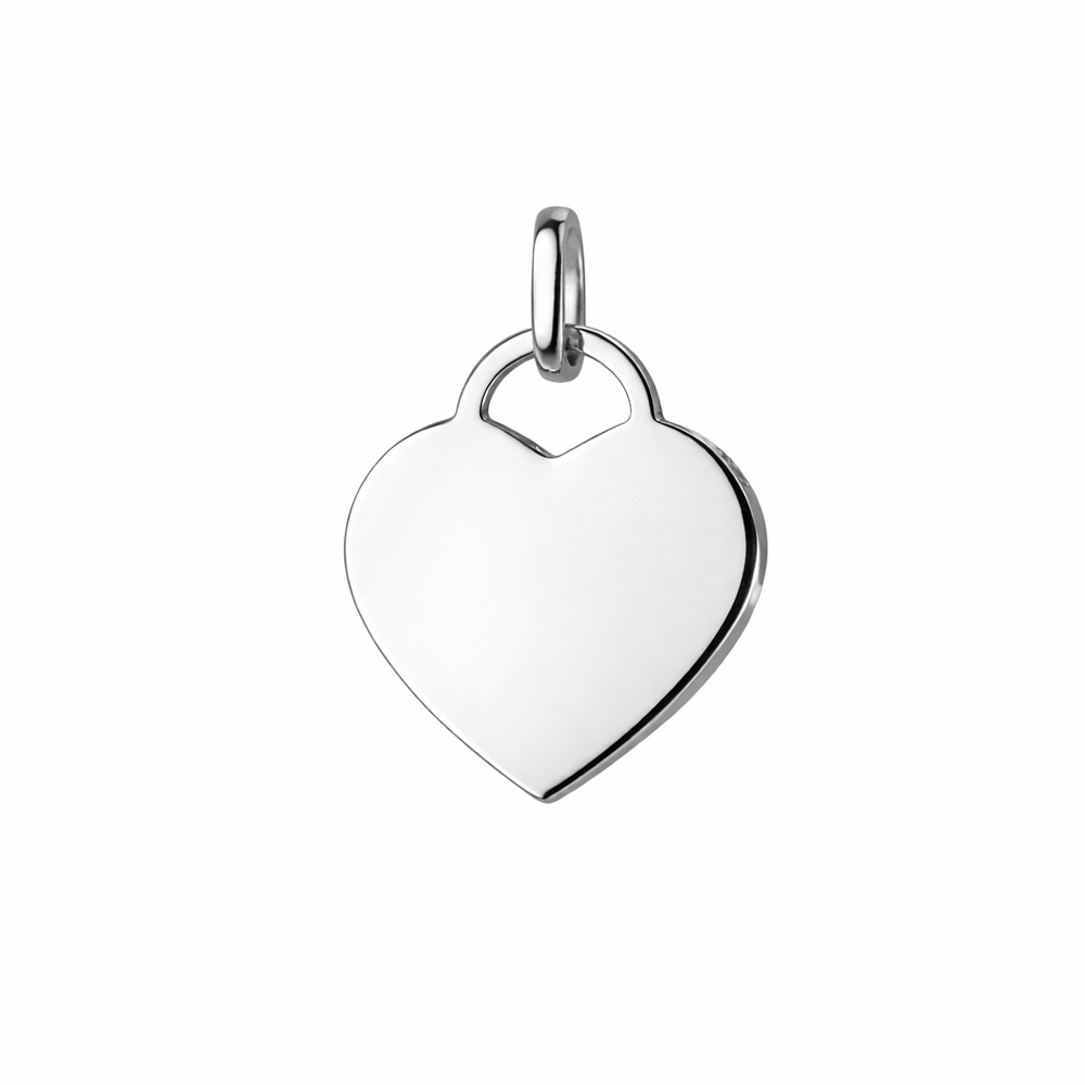 Ciondolo cuore a lastra d