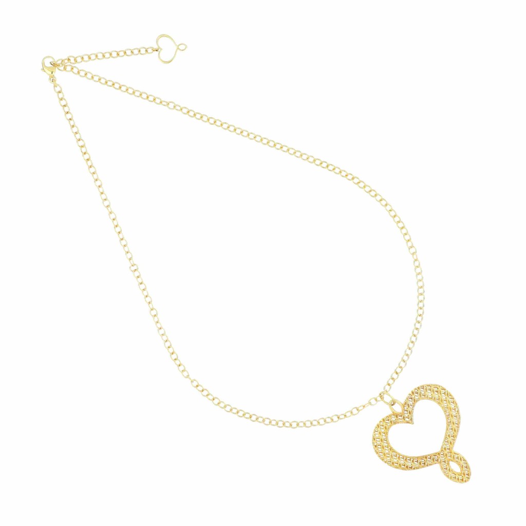 Girocollo cuore Maman trama 3,4 cm - MAMAN ET SOPHIE