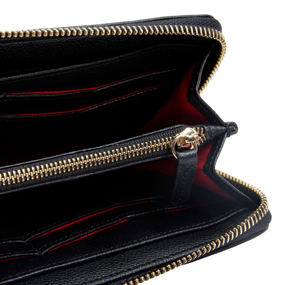  Wolf Continental Wallet - Black - WOLF