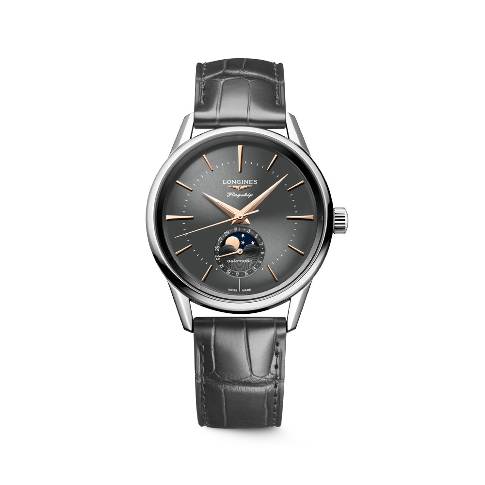 Longines Flagship Heritage L4.815.4.52.2 Automatic 38,50 mm - LONGINES