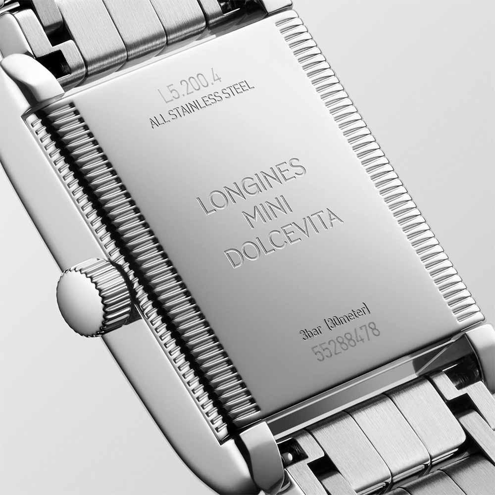  Longines Mini Dolcevita L5.200.4.71.6 Al Quarzo 21.50 x 29mm - LONGINES