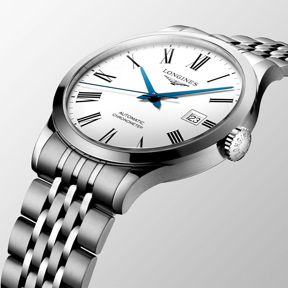  Longines Record L2.821.4.11.6 Automatic 40.00 mm - LONGINES