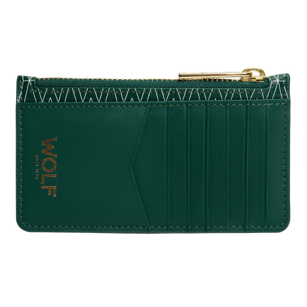  Wolf Zip Case Wallet - Green - WOLF