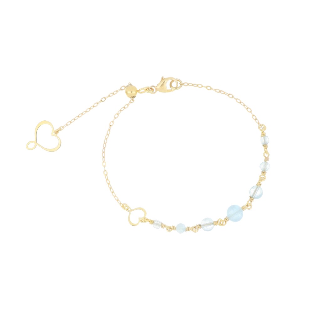 Bracciale Maman et Sophie BPONDAM7 argento 925 dorato - MAMAN ET SOPHIE