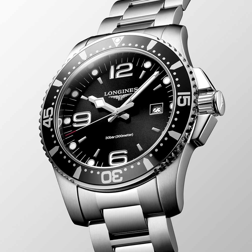  Longines Hydroconquest L3.840.4.56.6 Al Quarzo 44 mm - LONGINES