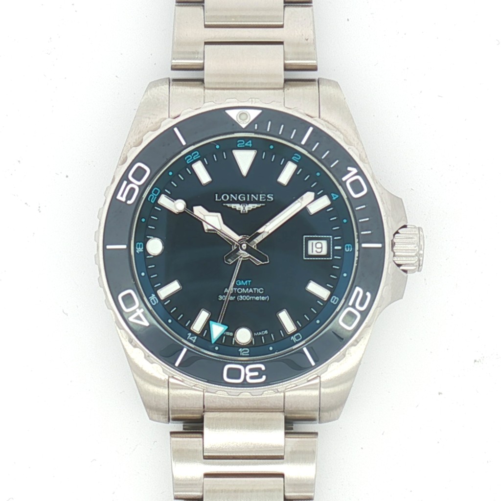 Longines Hydroconquest L3.790.4.96.6 Acciaio Automatico Blu 41 mm - LONGINES