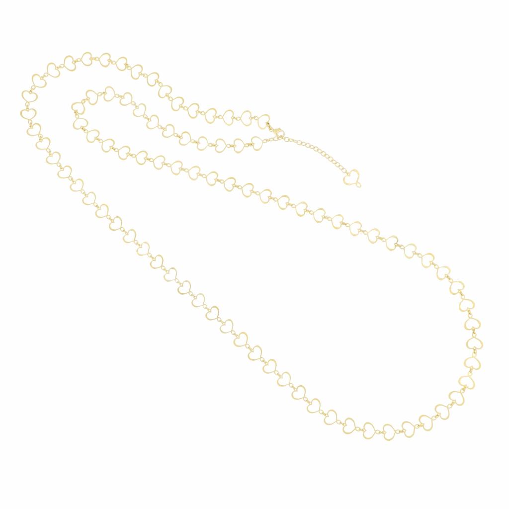 Maman et Sophie CLMAMGI Heart Chain Long Necklace