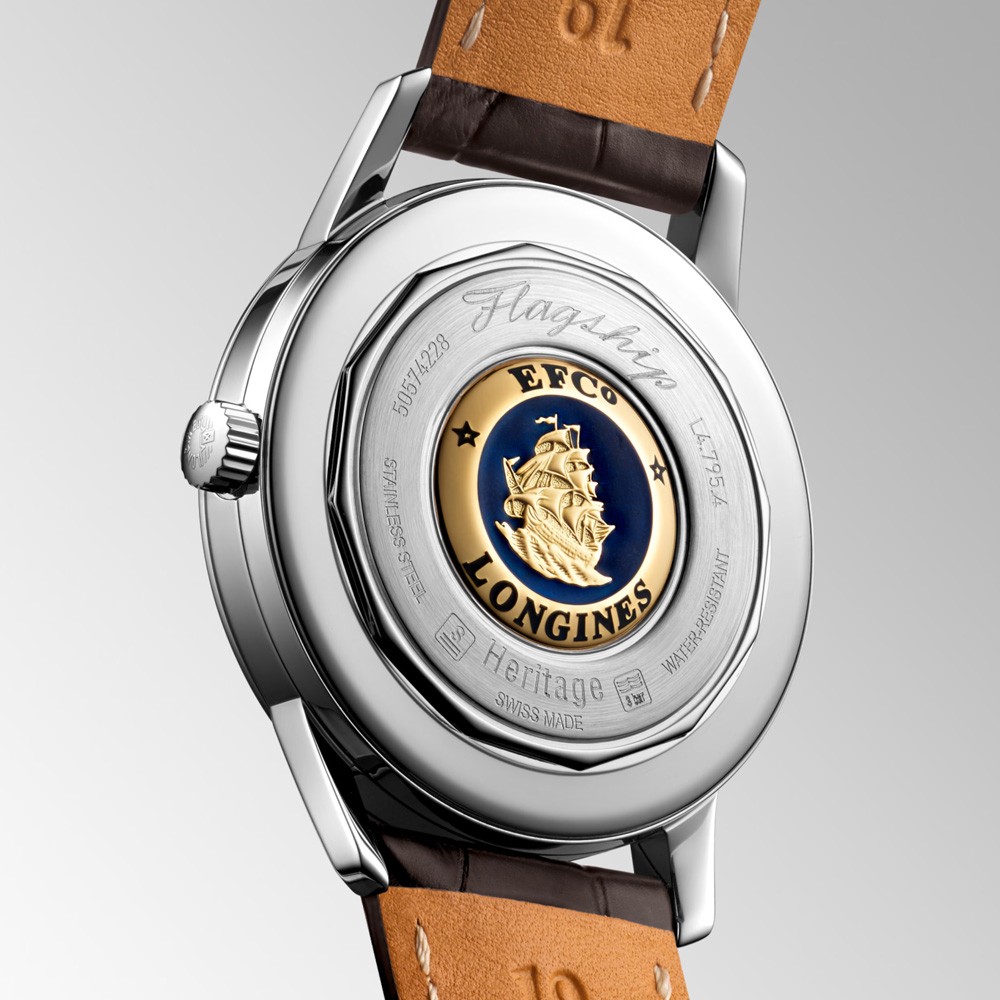  Longines Heritage Classic L4.795.4.78.2 Automatico 38.50 mm - LONGINES