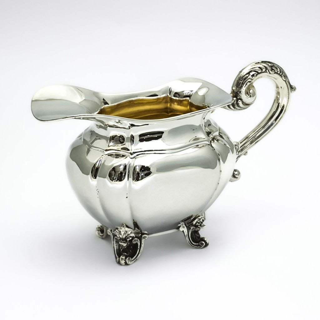  Three-piece 800 silver tea set, Cesa 1882 - CESA 1882