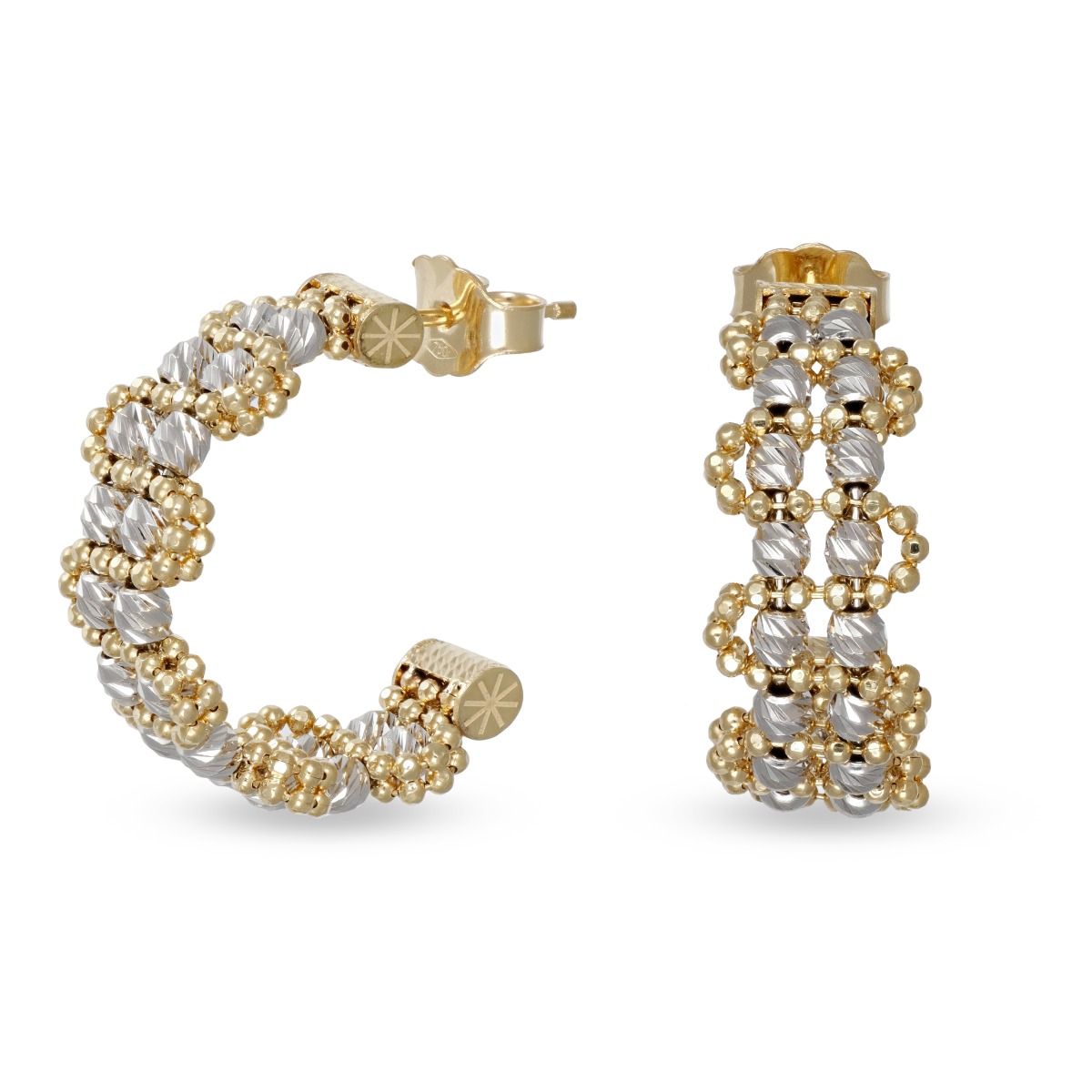 orecchini-catena-di-sfere-intrecciate