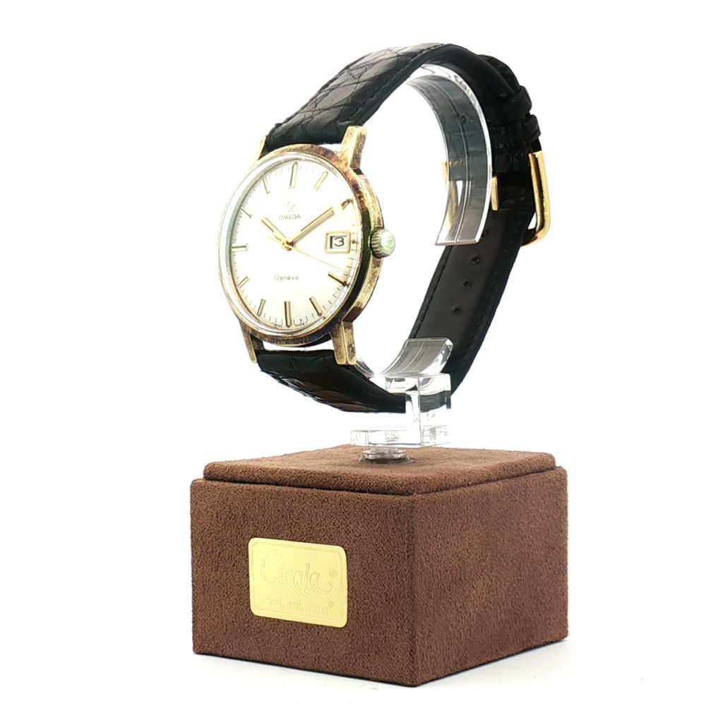  Omega Acciaio PVD Oro Manuale Silver 35 mm - OMEGA