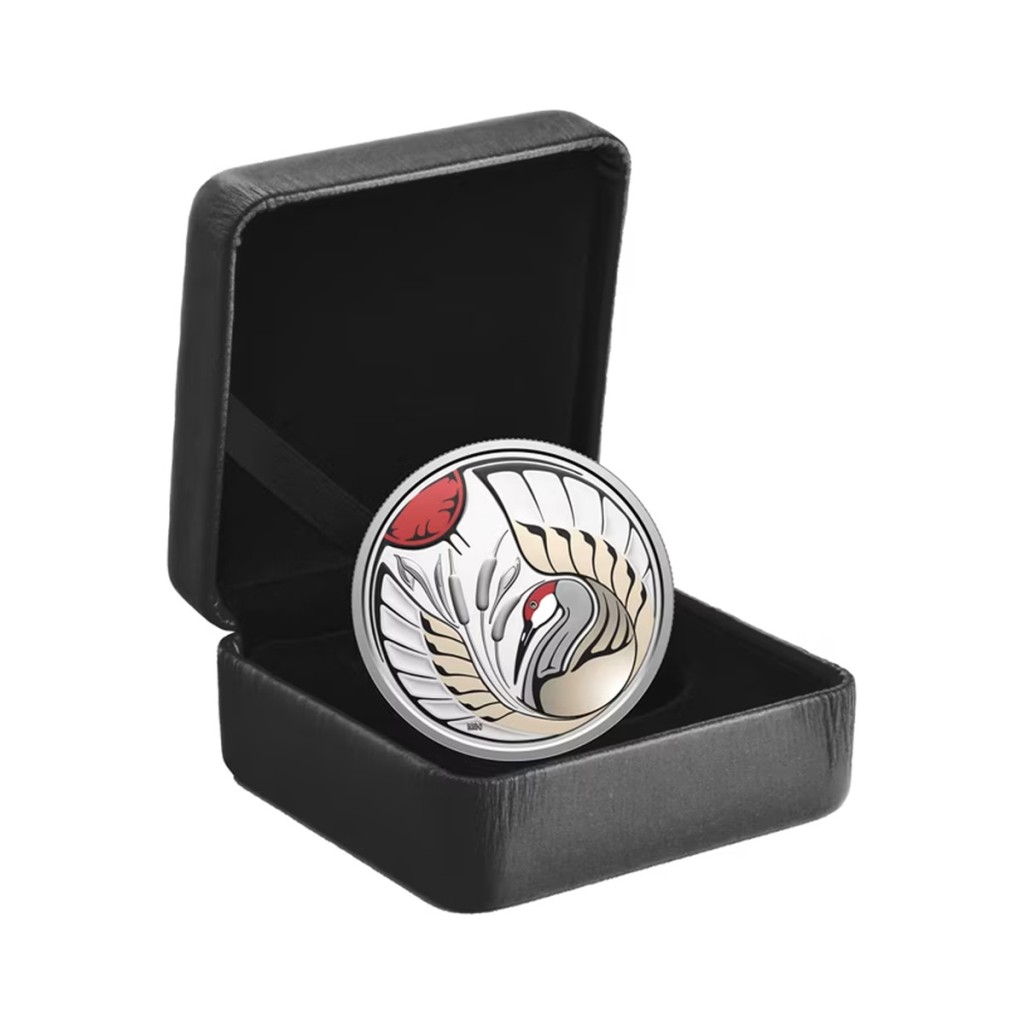 Clan Animals: Sandhill Crane &ndash; &frac34; oz. Fine Silver Coin - ROYAL CANADIAN MINT