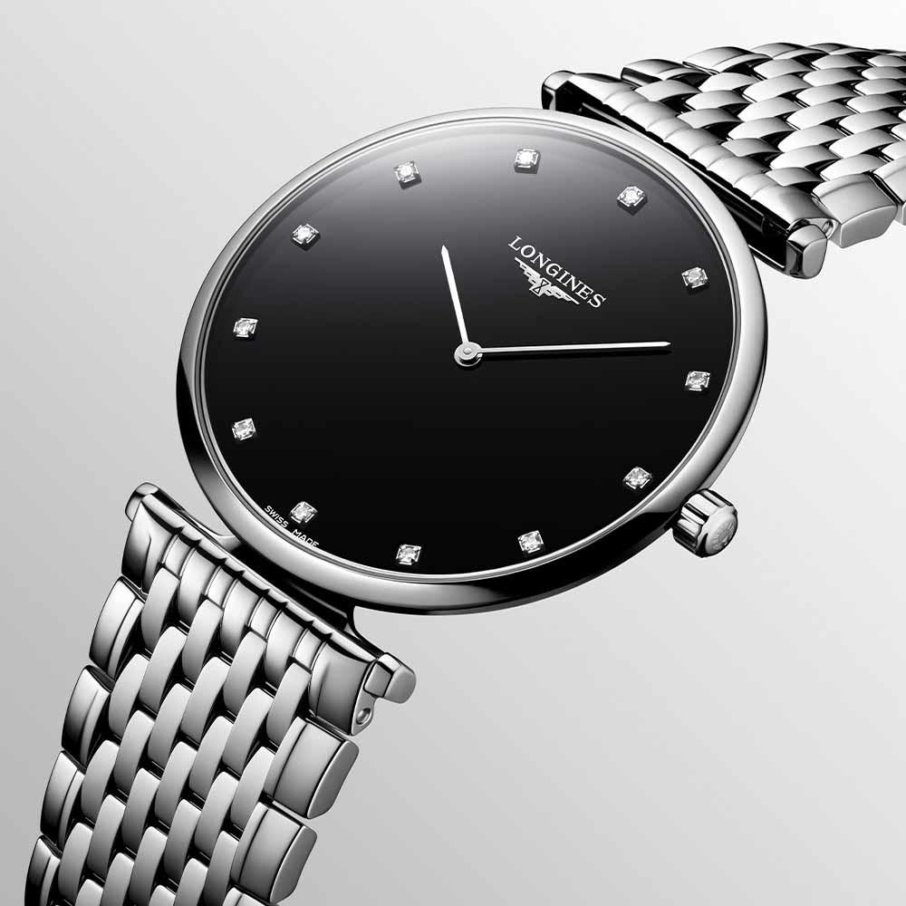  Longines La Grande Classique L4.866.4.58.6 Al Quarzo 38 mm - LONGINES