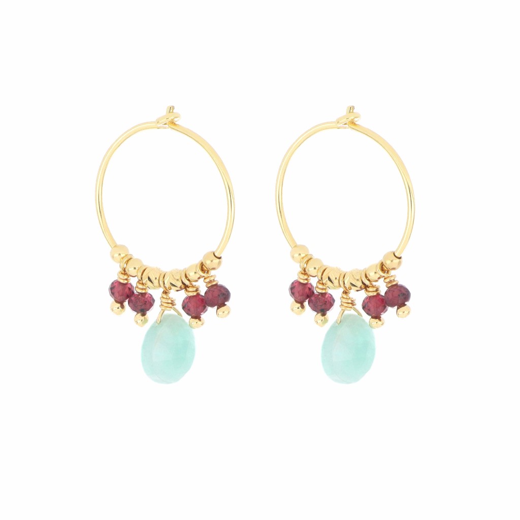 Coppia orecchini Maman et Sophie ORGCC0AC argento 925 dorato - MAMAN ET SOPHIE