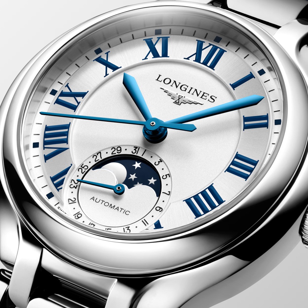  Longines PrimaLuna Moonphase L8.126.4.71.2 Automatic 34 mm - LONGINES