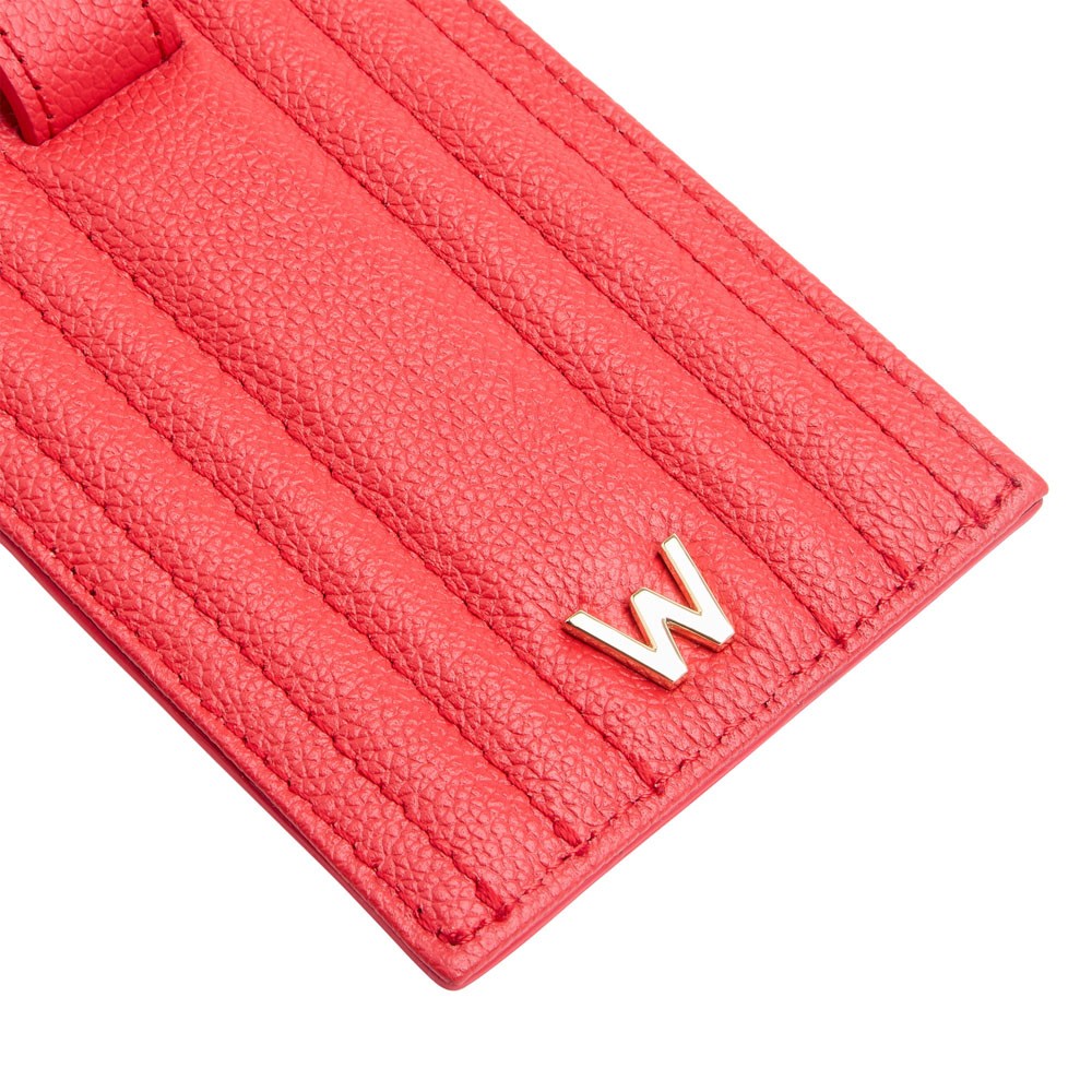  Wolf Luggage Tag - Red - WOLF