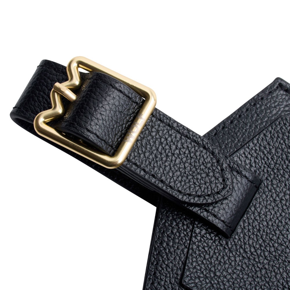  Wolf Luggage Tag - Black - WOLF