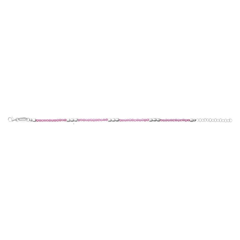 Bracciale Dodo Mariani Argento Cristalli Rosa - DODO MARIANI