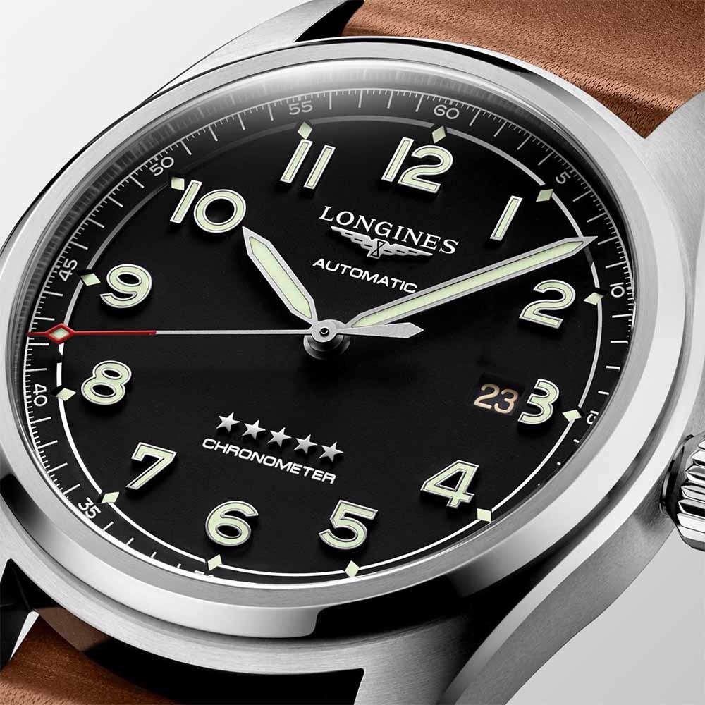  Longines Spirit L3.811.4.53.9 Automatico 42 mm - LONGINES