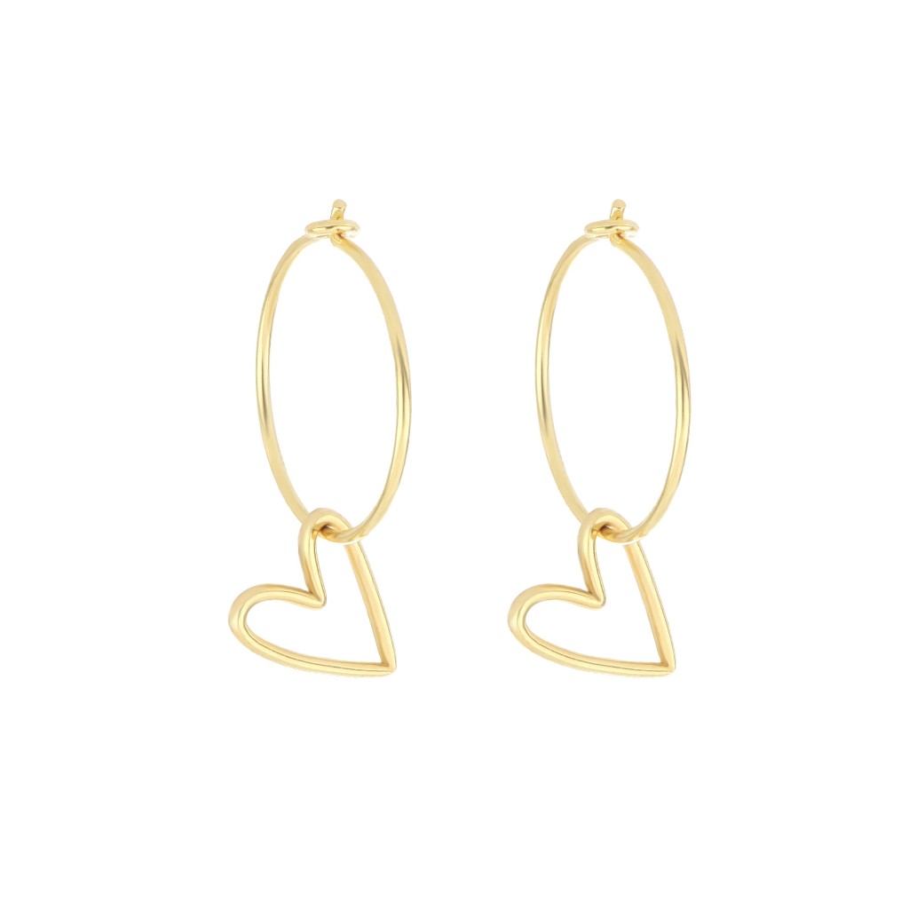 Coppia orecchini Maman et Sophie ORYOU01CP argento 925 dorato - MAMAN ET SOPHIE