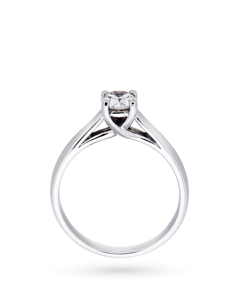 Engagement ring with diamond Afrodite collection 0,70ct G VS  - CICALA