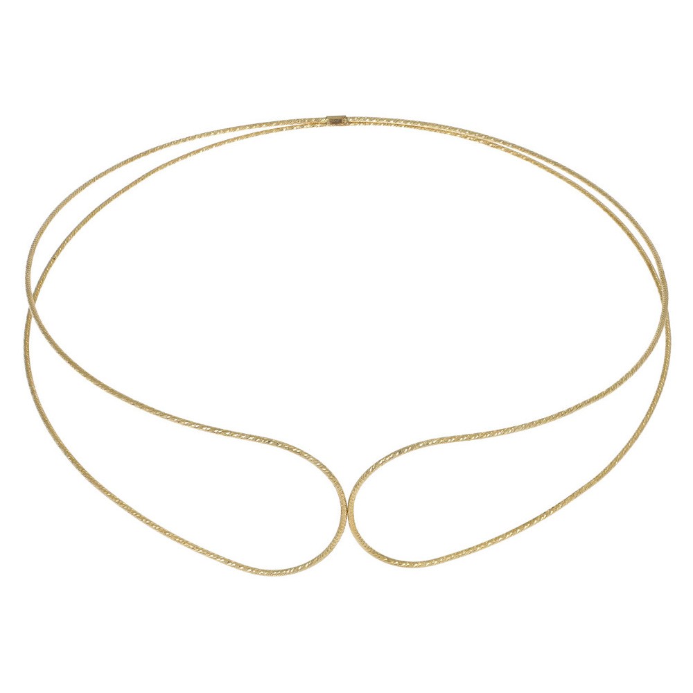 Collana Eterna filo d&#039;oro giallo da 1 mm MagicWire - MAGICWIRE