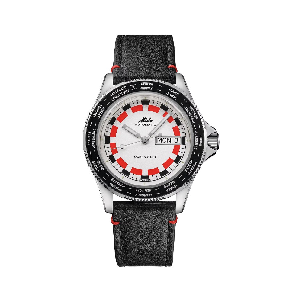  Mido Ocean Star Worldtimer M026.830.16.030.00 40,5mm - MIDO