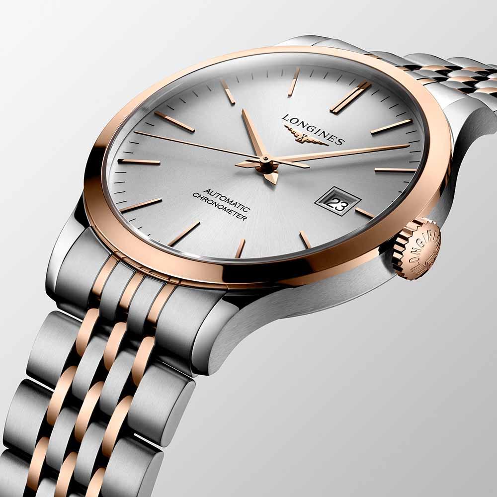  Longines Record L2.821.5.72.7 Automatic 40.00 mm - LONGINES