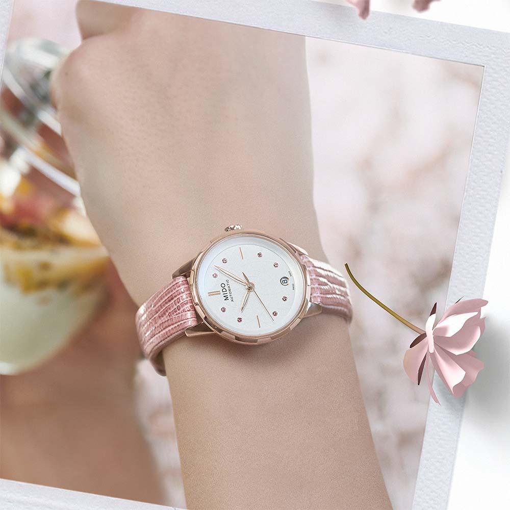  Mido Rainflower M043.207.36.011.00 34 mm - MIDO