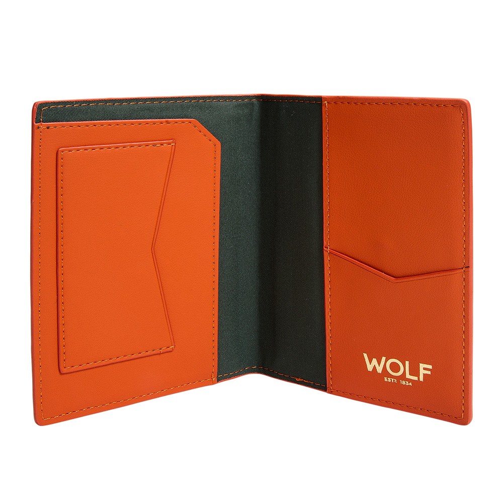  Wolf Passport Sleeve - Orange - WOLF
