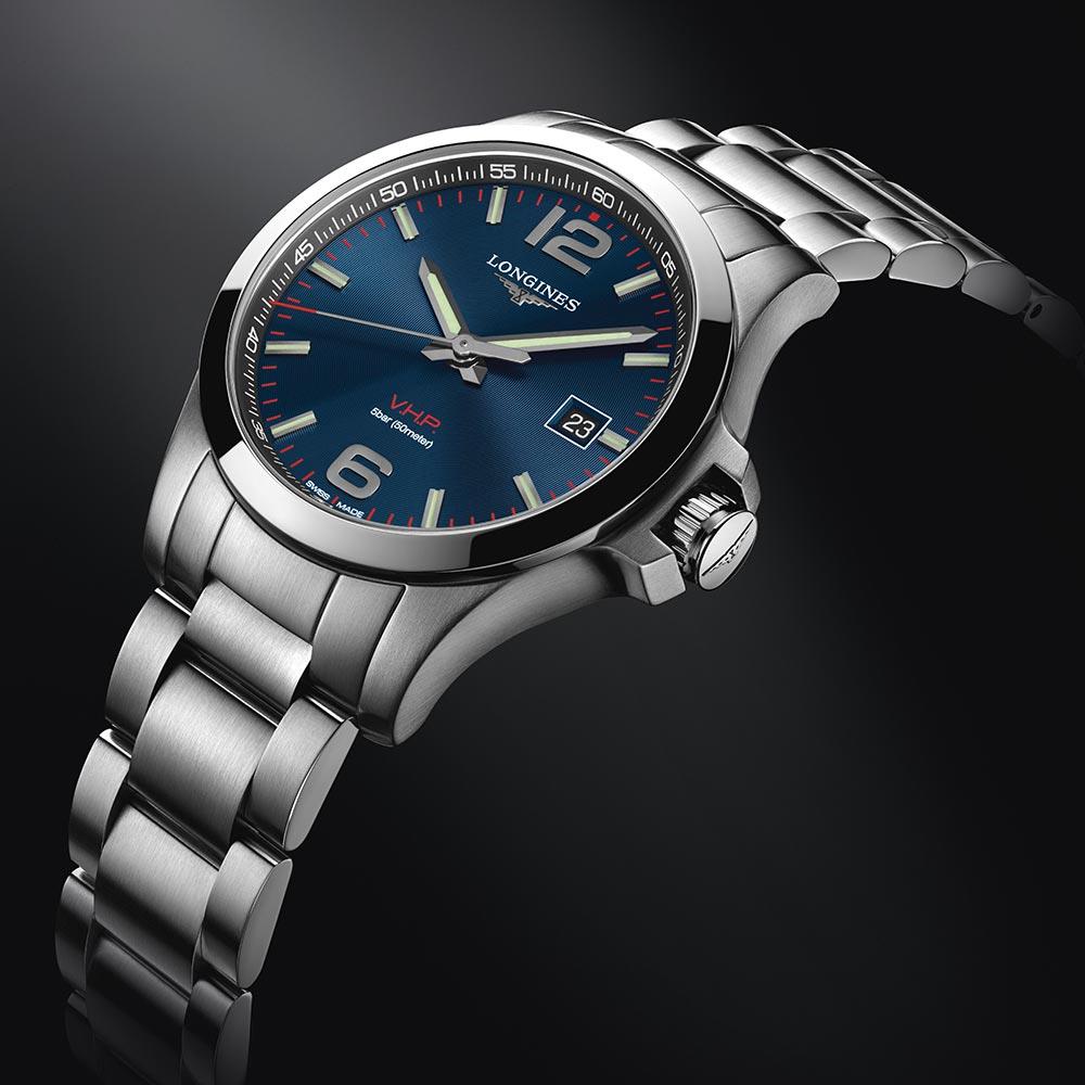  Longines Conquest L3.716.4.96.6 quartz 41,00 mm - LONGINES