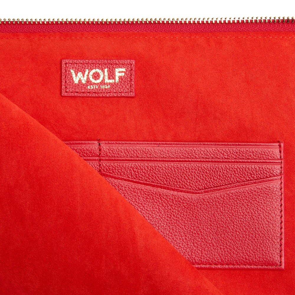  Custodia per laptop 13" con maniglia - Rosso - WOLF