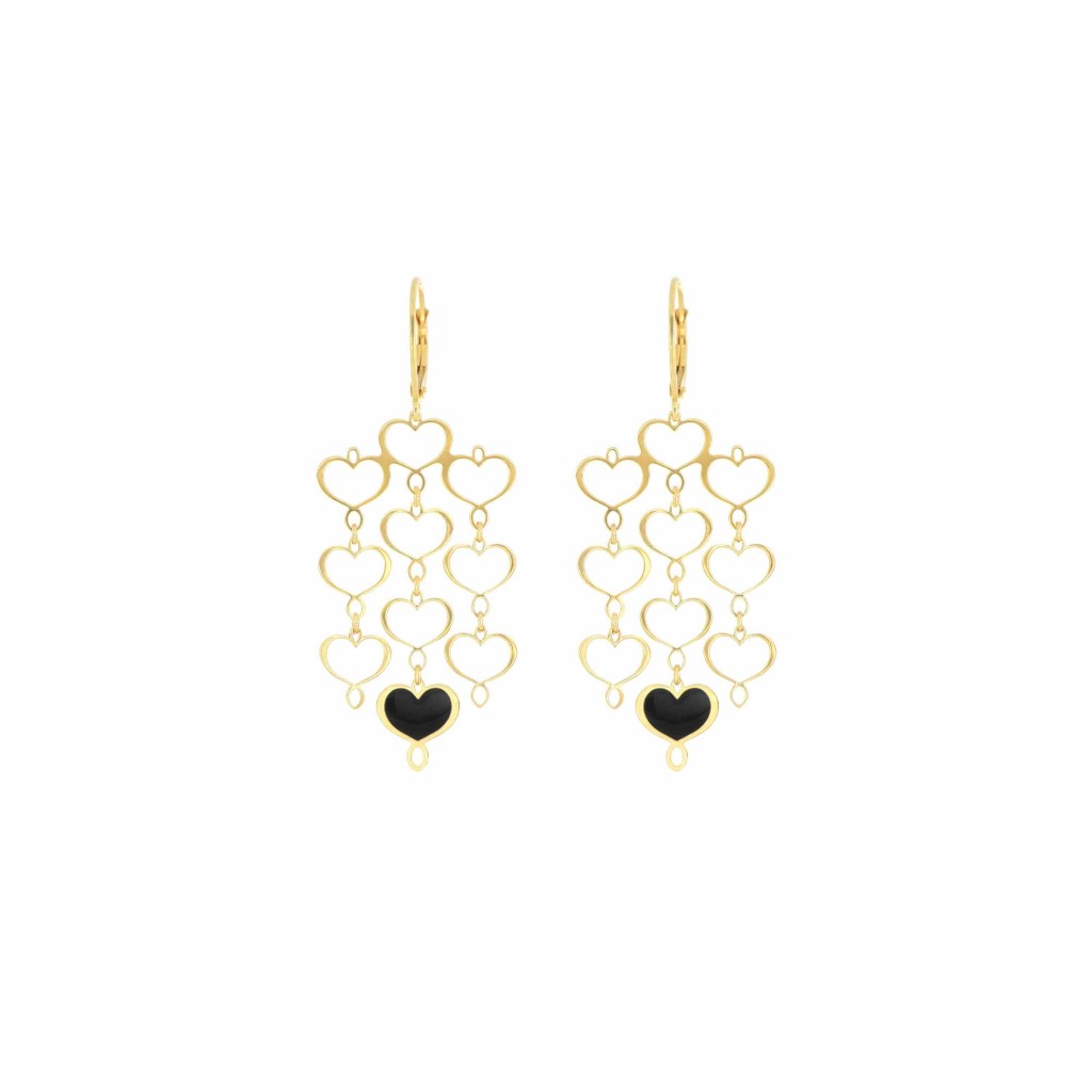 Orecchini cuore monachella Maman pendenti - MAMAN ET SOPHIE