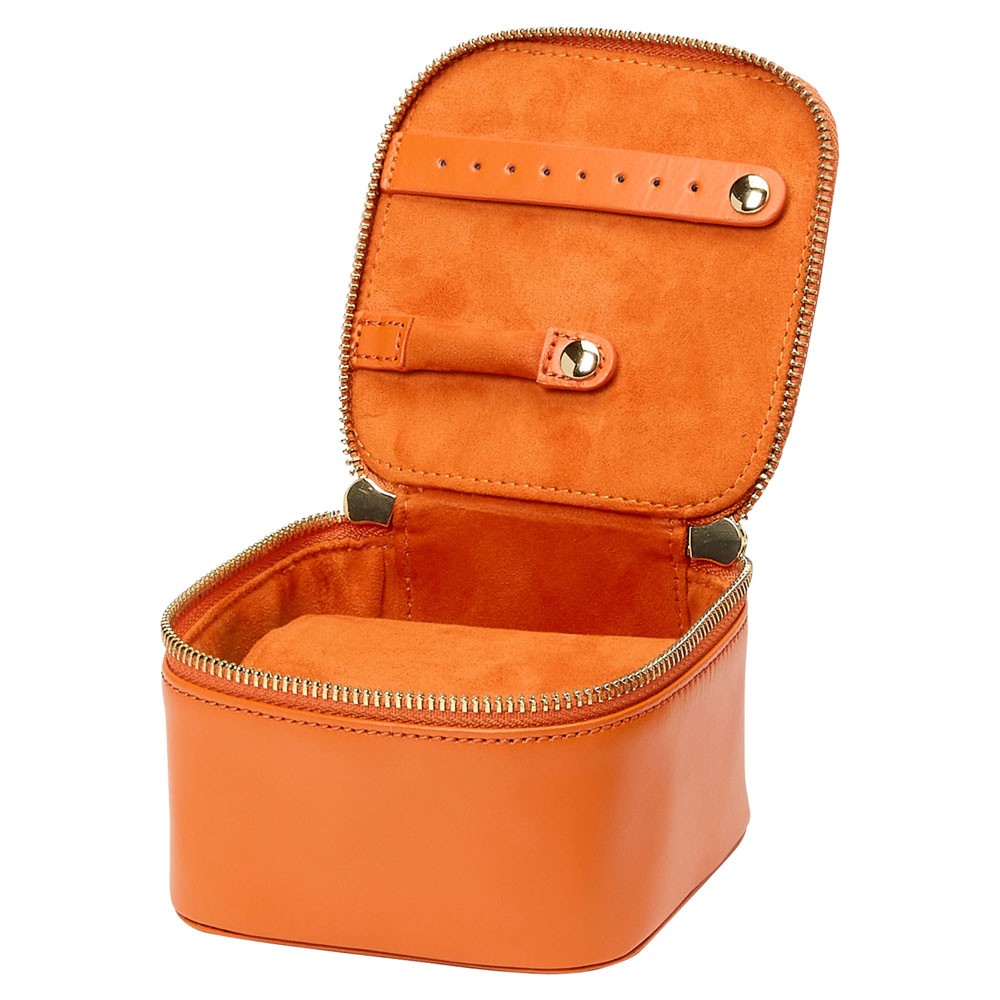  Wolf Zip Jewellery Cube - Tangerine - WOLF