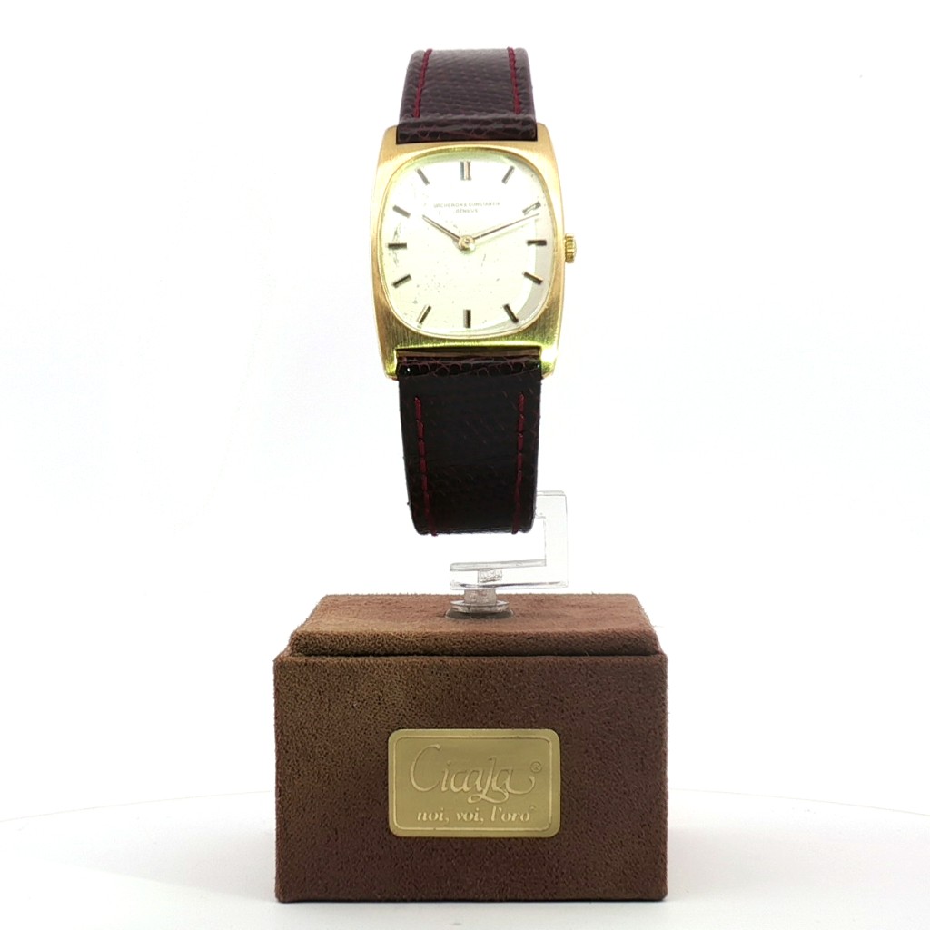  Vacheron Constantin Oro giallo 18kt Manuale Silver 25 x 28 mm - VACHERON CONSTANTIN