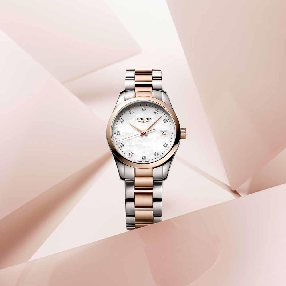  Longines Conquest Classic L2.386.3.87.7 Al Quarzo 34 mm - LONGINES