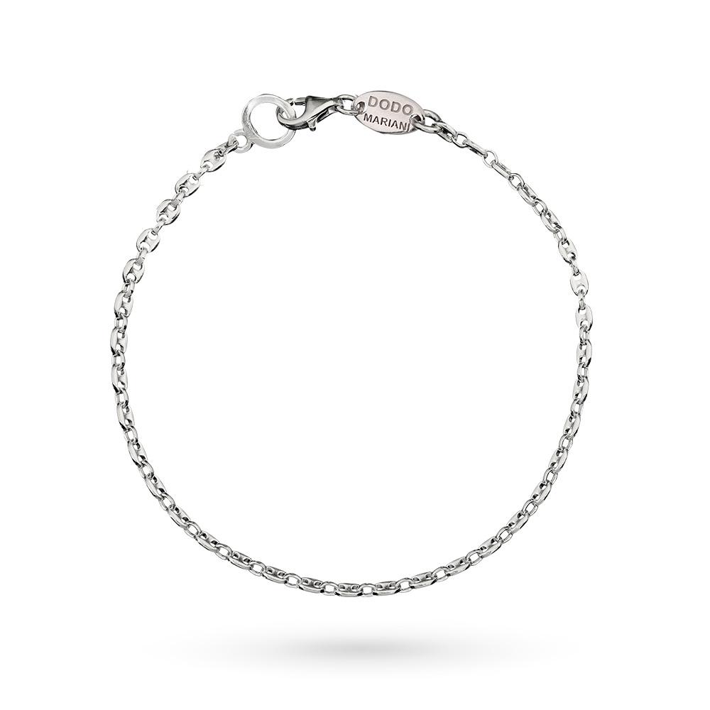 Bracciale argento 925 Maglia marina piccola 21cm Dodo Mariani - DODO MARIANI