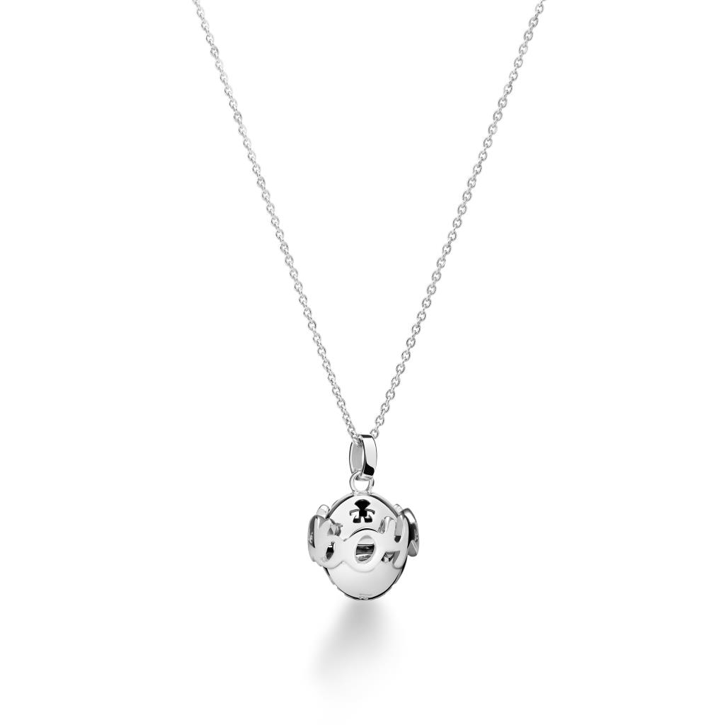  leBebe SuonAmore SNM024-S boy pendant in silver - LE BEBE