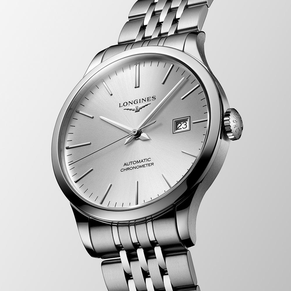  Longines Record L2.821.4.72.6 Automatico 40 mm - LONGINES