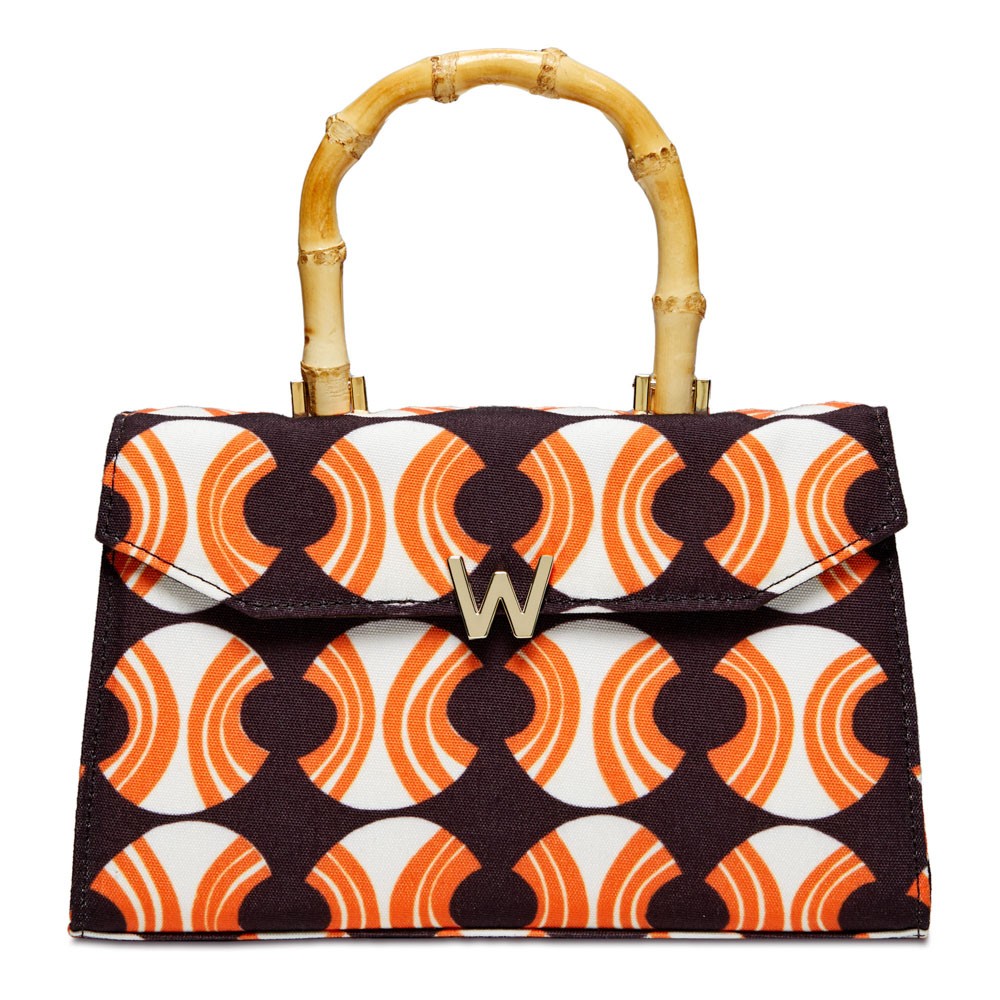  Borsa grande con stampa Echo Tang - WOLF