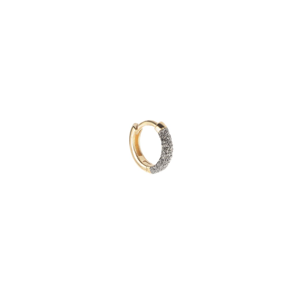 Maman et Sophie ORSSO65KK 18kt Yellow Gold Powder Earring - MAMAN ET SOPHIE