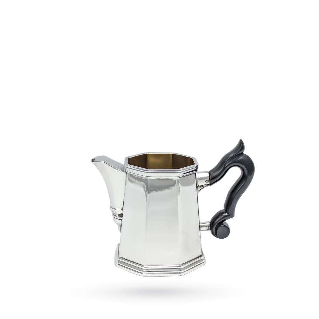  Servizio 4 pezzi caffe tè ottagonale in argento 800 - SCHIAVON