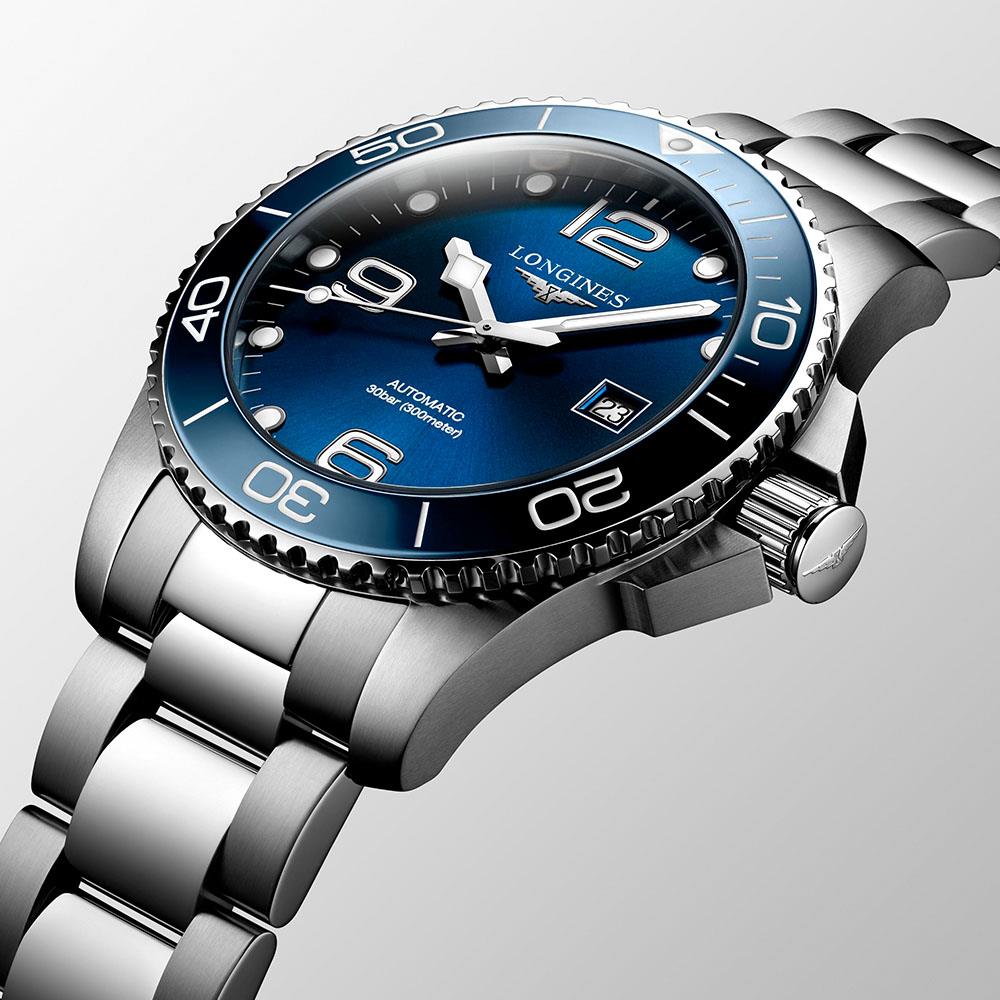  Longines Hydroconquest L3.782.4.96.6 Automatico 43 mm - LONGINES