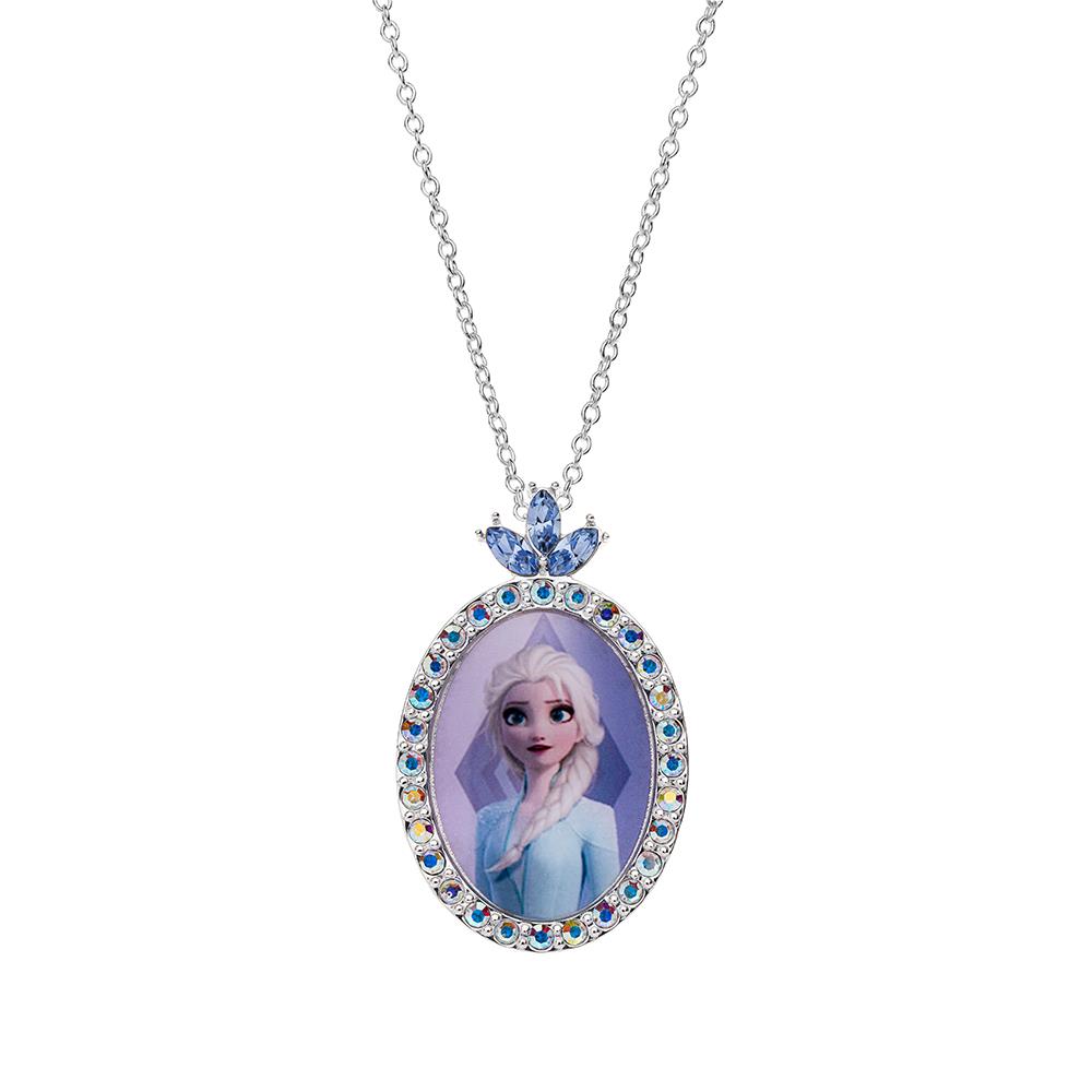 Collana bambini Disney Frozen Elsa smalti colorati - DISNEY